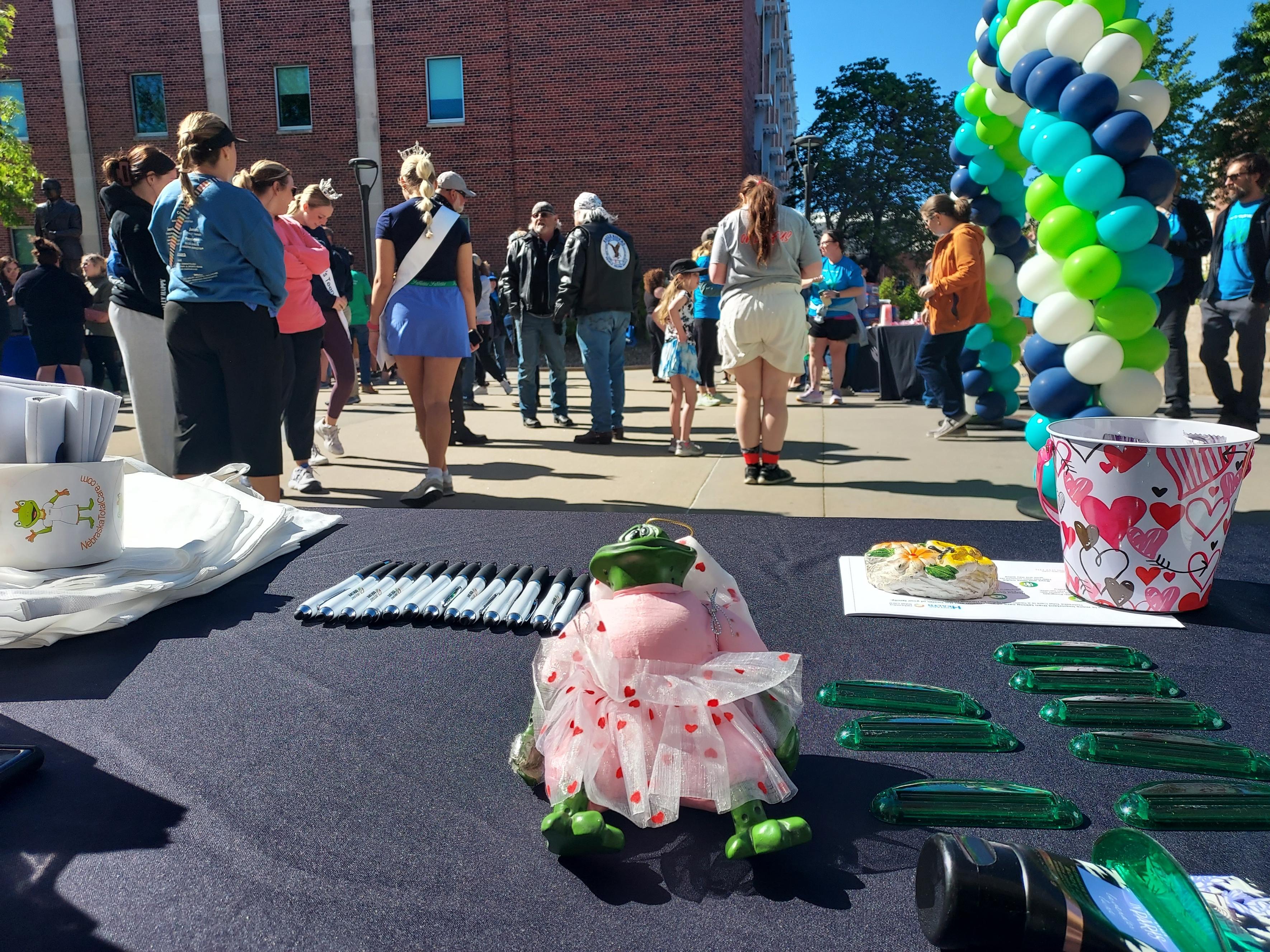 NAMIwalks was held to raise awareness of mental illness. 